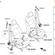 Resim Sportage Emniyet Kemeri Ön Sol Orjinal | 88810F1000Wk 