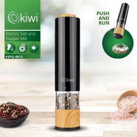 Resim Kiwi KSPG-4813 Siyah Pilli Işılı Otomatik Baharat Öğütücü 