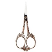 Resim Nakış Makası Gümüş Saplı Dekoratif Makas YBL-115 Model 3 