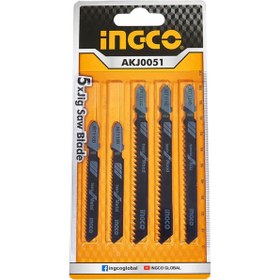 Resim İngco 5' Li Dekupaj Testere Bıçağı (ING-AKJ0051) 