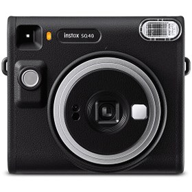 Resim Fujifilm Instax SQ40 Siyah Şipşak Fotoğraf Makinesi Fujifilm