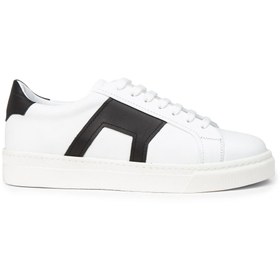 Resim Deery Erkek Hakiki Deri Beyaz Sneaker Ayakkabı 