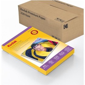 Resim Kodak 230 Gram 13X18 Premium Fotoğraf Kağıdı - Koli - 30 Paket 