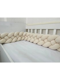 Resim Özgürce 200 cm 4'lü Örgü Koruma Seti Beşik ve Yatak Güvenliği 