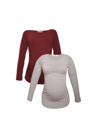 Resim Luvmabelly Myra2303_2304 Hamile Tshirt Seti 