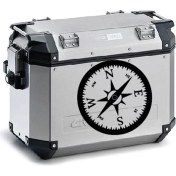 Resim Pusula Motosiklet Çanta Sticker Etiket Modeli 3 