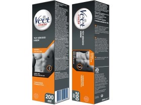 Resim Veet Men Tüy Dökücü Krem 200 ml + Duşta Tüy Dökücü Krem 150 ml 