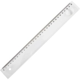 Resim Yıldızlar Cetvel Plastik 30cm Mercekli - 4 Adet Şeffaf 