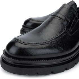 Resim Tamer Tanca Erkek Deri Siyah Loafer Ayakkabı 537 3493 Erk Ayk SK24-25 Sıyah 