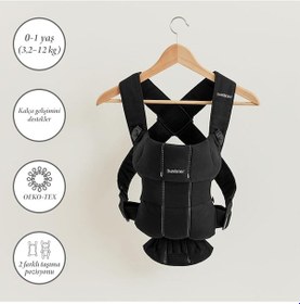 Resim Babybjörn Mini Kanguru Cotton Black Renkli 