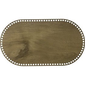Resim Oval Çanta Tabanı - Meşe / 29cm Oval Çanta Tabanı 