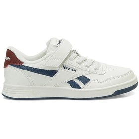 Resim Reebok 102277705 100245675 6m Court Advance Elastic Erkek Çocuk Klasik Sneaker Kırık Beyaz Kırık Beyaz 
