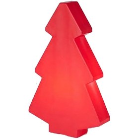 Resim Lightree Kırmızı Işıklı Dekoratif Yılbaşı Ağacı (H 45cm) 