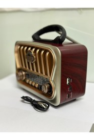 Resim BLOMSTER Everton Nostaljik Bluetoothlu Rt-850 Usb / Bt / Radyo Müzik Kutusu 