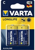 Resim Varta Longlife Alkaline C Boy Pil 