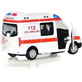 Resim Cn4000 Sesli Metal Ambulans 