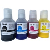 Resim ForWhat MUADİL İNK FOR CANON GI46 BCMY BOX SET ŞİŞE MÜREKKEP 