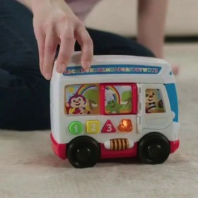 Resim Fisher Price Lnl Köpekçiğin Eğitici Otobüsü Türkçe Fhf20 