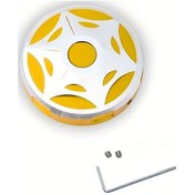 Resim Hightower Golden İki Renkli Motosiklet Yakıt Tankı Kapağı, Honda Kawasaki Suzuki Aprilia Ducati Triumph Yamaha Bajaj Surron Segway 