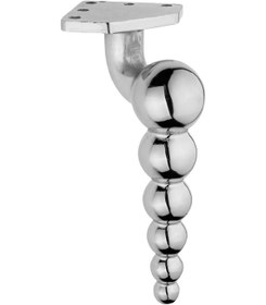 Resim Galaksi Metal Ayak Krom Koltuk Ayağı Komidin Tv Ünitesi Ayağı 21 Cm 1 Adet 