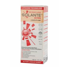 Resim Solante Acnes Soin Solaire Lotion Tinted SPF50 150 ml 