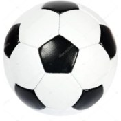 Resim Emre Spor Futbol Topu 5 Numara Dikişli Futbol Topu Siyah Beyaz 