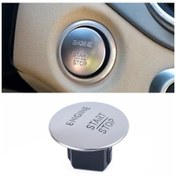 Resim Sones Araç Anahtarsız Anahtar Motor Çalıştırma Anahtarı Basma Düğmesi 2215450514 Mercedes-benz W164 W205 İçin 