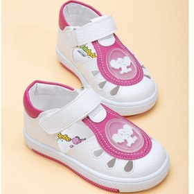 Resim Şirinbebe Yan Açık Cırtlı Pembe Kız İlkadım Bebek Ortopedik Ayakkabı-2891-pembe Pembe 