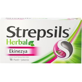 Resim Strepsils Herbal Ekinezya 16 Pastil 