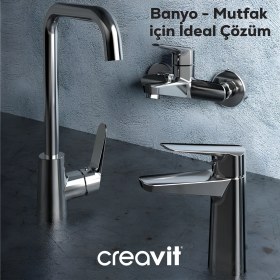 Resim Creavit Bevel Krom Banyo Bataryası BV2500 
