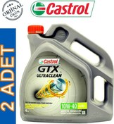 Resim Castrol GTX Ultraclean 10W-40 A3/B4 Motor Yağı 2 x 4 L 