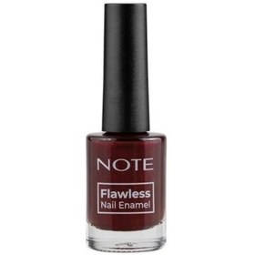 Resim Note Nail Flawless Oje 104 Bordo 
