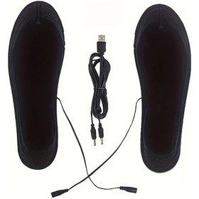 Resim Willowhaven Siyah Usb Şarjlı Isınabilen Ayak Isıtıcı - Ayarlanabilir Tam Taban Kapama Hızlı Isıtma 