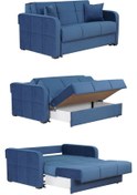 Resim Kilim Mobilya Adonis XL Yataklı Kanepe 160 Mavi 