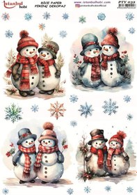 Resim Pirinç Dekopaj Kağıdı 30x42cm Pty-032 