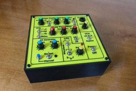 Resim Mfos Gürültü Ekmek Kızartma Makinesi Synthesizer Vaka Ve Panel Plastik Aparat Hızlı Kargo Faturalı 1. Kalite Ürün