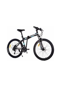 Resim Geotech Fold Up 26d Pro 26 Jant 27vites Hd Katlanır Bisiklet 45 CM Mat Siyah - Mavi 