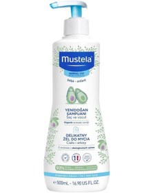 Resim Mustela Gentle Cleansing Gel Yenidoğan Şampuan 500 ml 