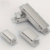 Resim Paslanmaz Çelik Dolap Kapısı Manyetik Emişli Giysi Dolabı Kapağı, Güçlü Manyetik Boncuklu Eski Dolap Kapıları İçin 