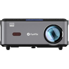 Resim Funflix P1 Android 4k Destekli Bluetooth 5g Wi-fi Led Full Hd Projeksiyon Cihazı 