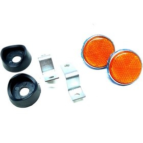 Resim Motosiklet Reflektör Takım Kedi Gözü Zincir Çektirme Reflektörü 