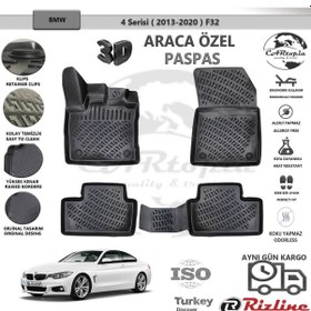 Resim Bmw 4 Serisi F32 / / Siyah / Rizline Paspas 