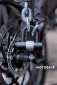 Resim Motobros G-80 Harguard Galvanizli Motosiklet- Bisiklet Kesilmez 13mm Zincir Ve Kilit 2 Metre 