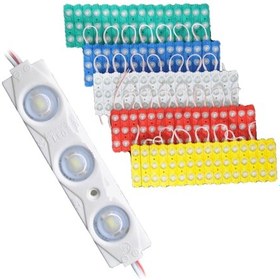 Resim 12 24 V 1,5W 3 Led Lensli 2835 Modül İp65 1 Adet 