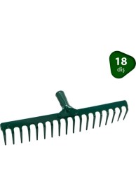 Resim Titi Sapsız Metal Tırmık 18 Diş 