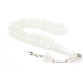 Resim Murty99Sığırcık Kesim Karanlıkta Parlayan Kedi Gözü Fosforlu Tesbih 