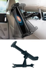 Resim Buffer Oto Koltuk Arkası Telefon Tablet Tutucu Ayarlanabilir 360 Derece Dönebilen Pratik Stand 