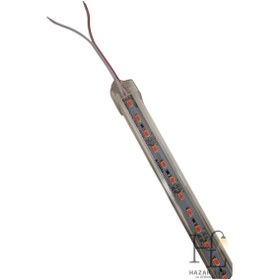 Resim 12 Volt Alüminyum Kasalı 5730 Ledli Çubuk Led Bar Grow Full Spectrum Şeffaf Cam Bitki Yetiştirme Ledi 