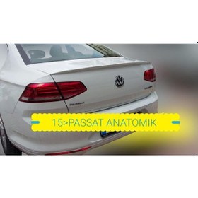 Resim VOLKSWAGEN PASSAT B8 2014-2019 ASTARLI İNCE ANATOMİK SPOİLER 