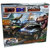 Resim 1:43 Ölçekli Dinozor Dünyası Yarış Seti 
